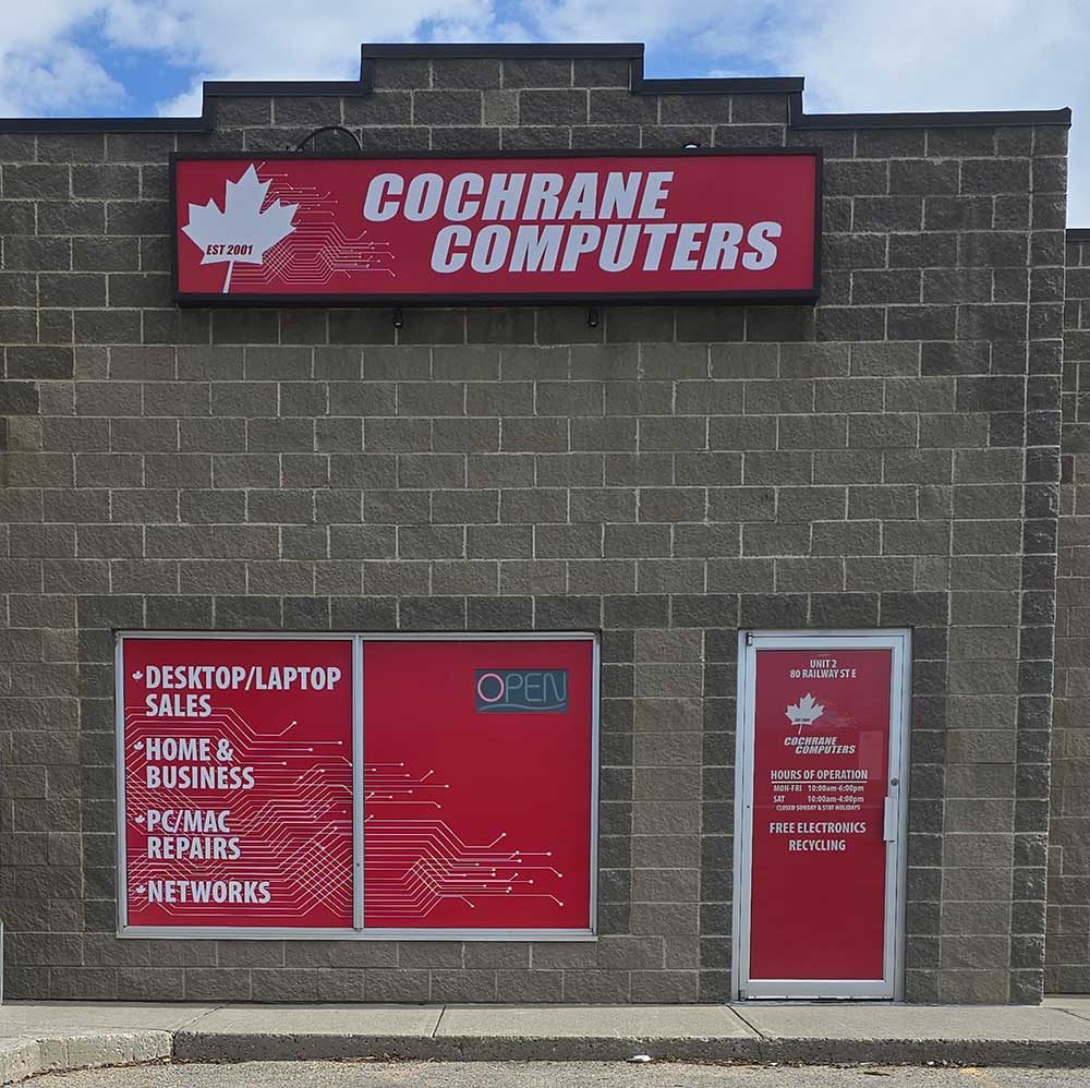 Cochrane Computers, Repairs and Sales